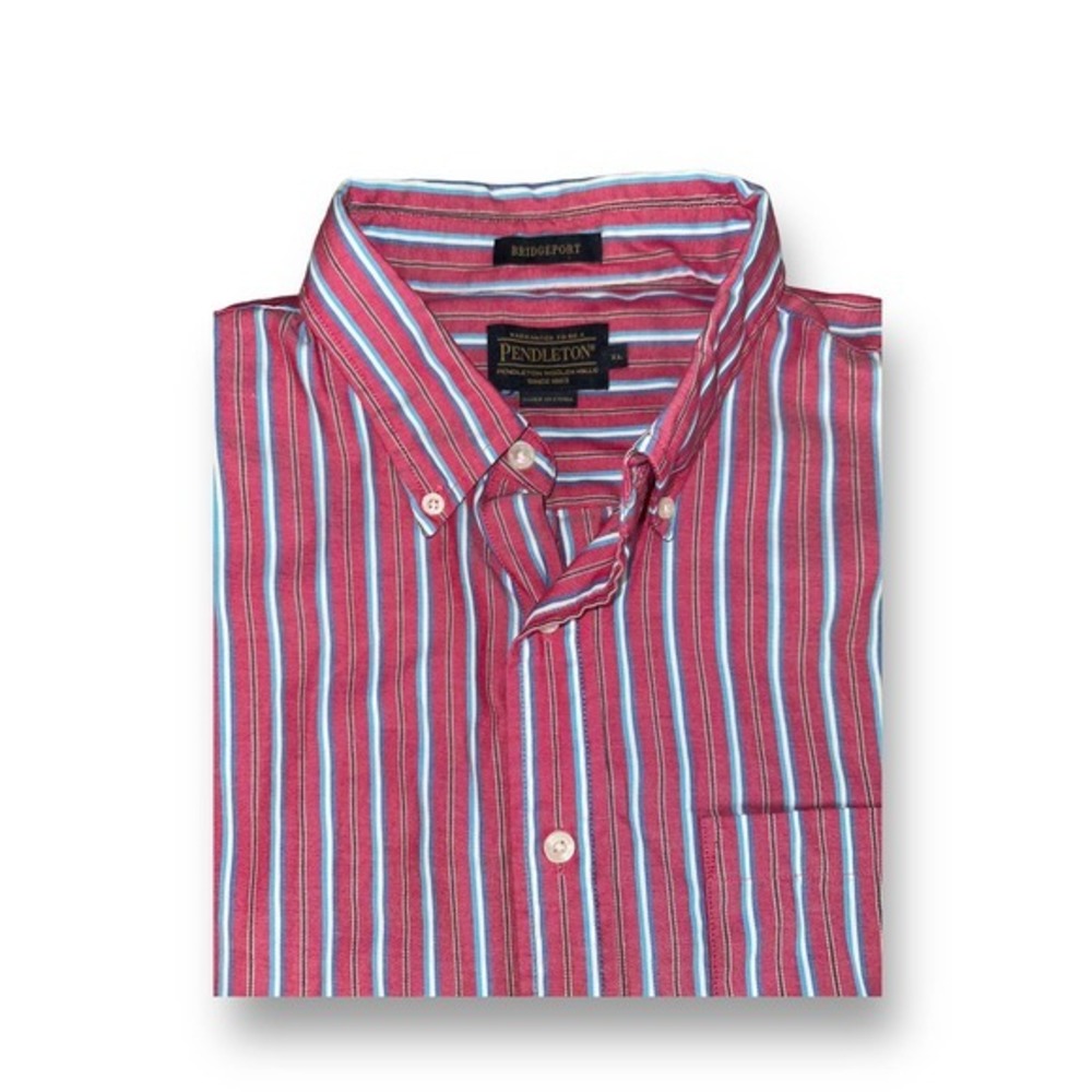Pendleton Bridgeport Striped Button Down - Xl - image 2